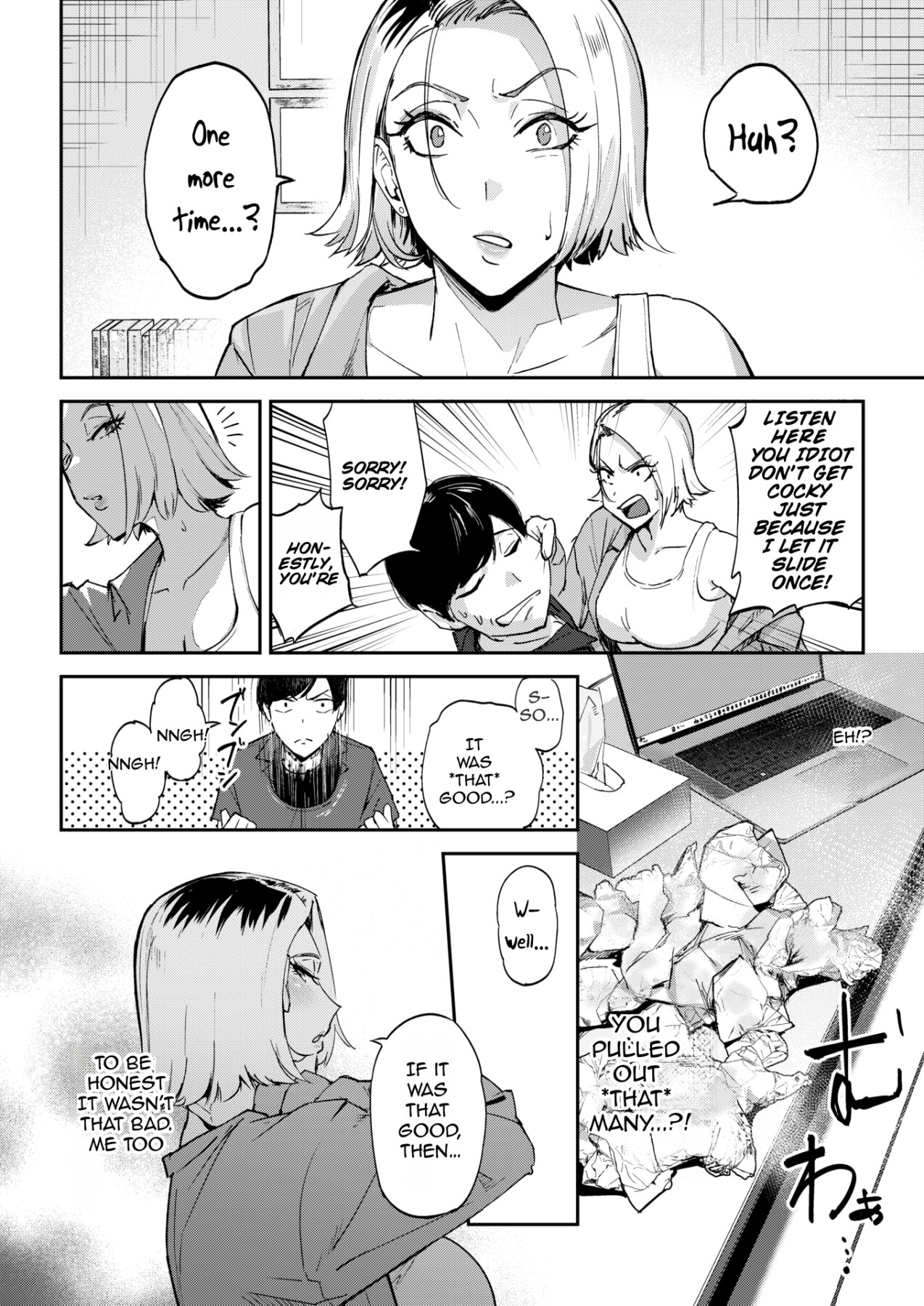 Hentai Manga Comic-Netorase Gal Pet - Let's share a wife-Read-8
